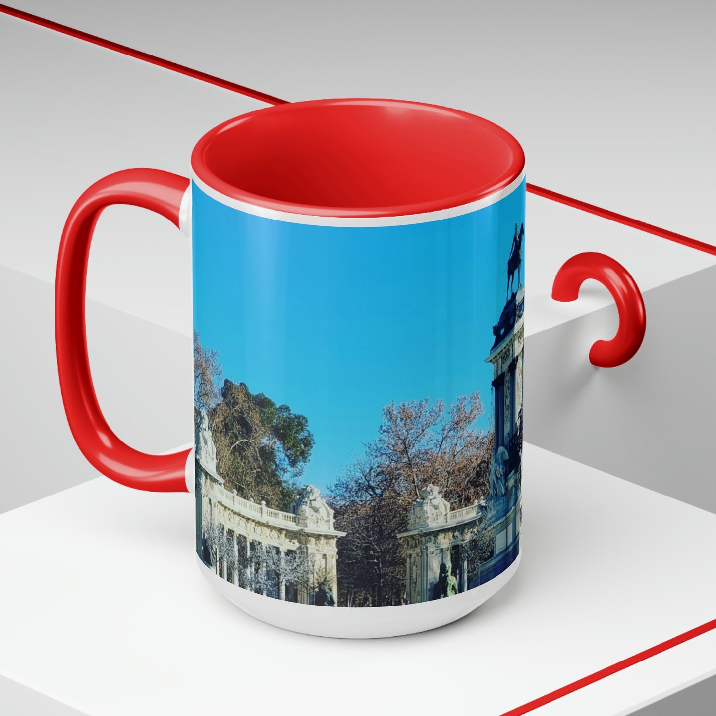 Alfonso XII | Spain | Two-Tone Coffee Mugs, 15oz