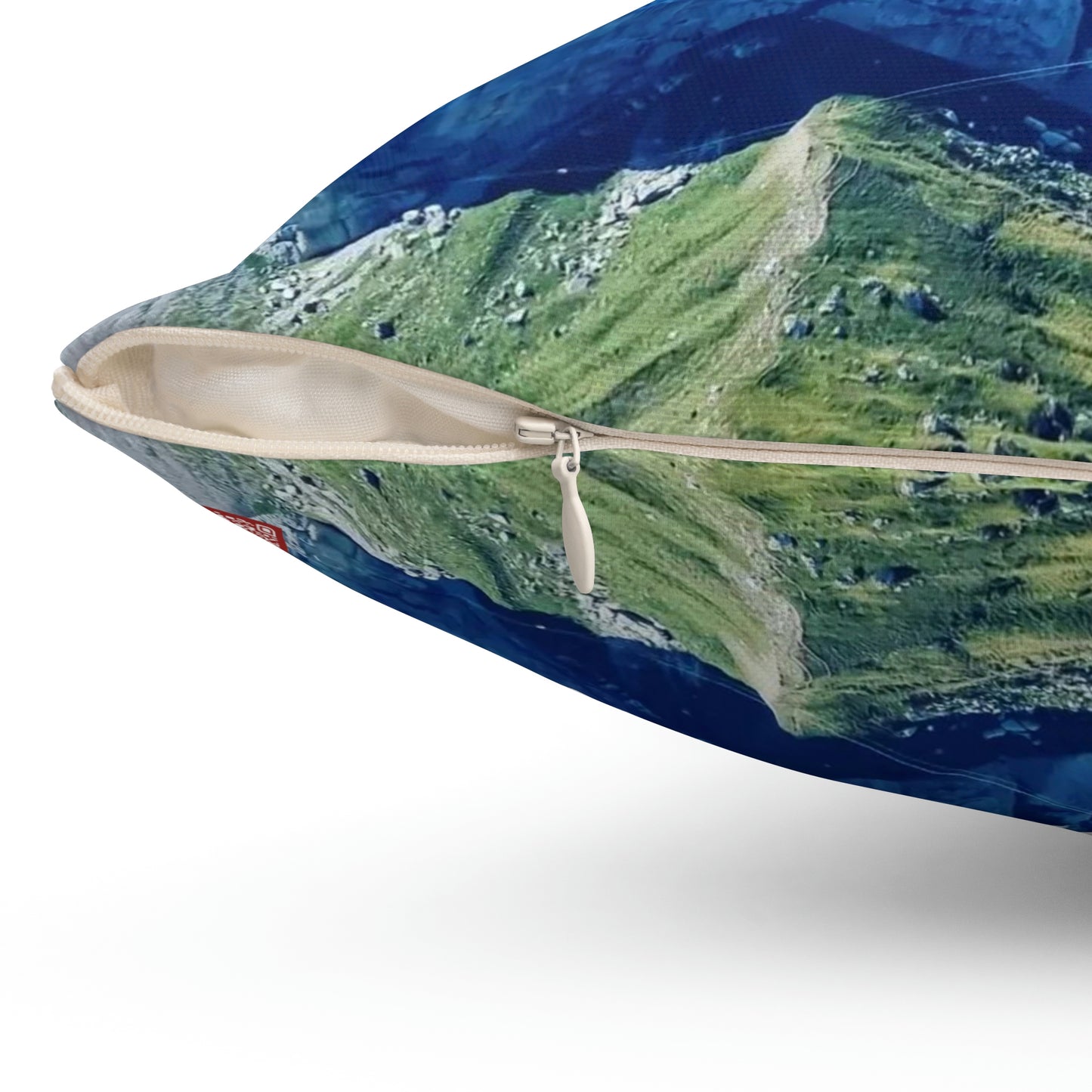 The Mt. Pilatus View | Switzerland | Spun Polyester Square Pillow