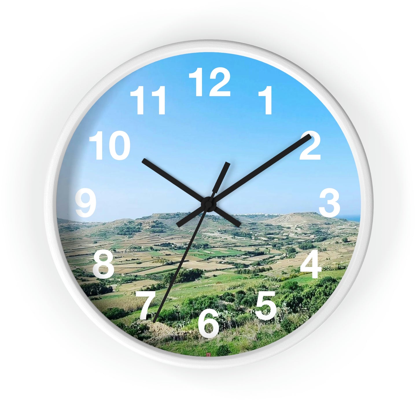The breath taking scene | Gozo | Wall clock