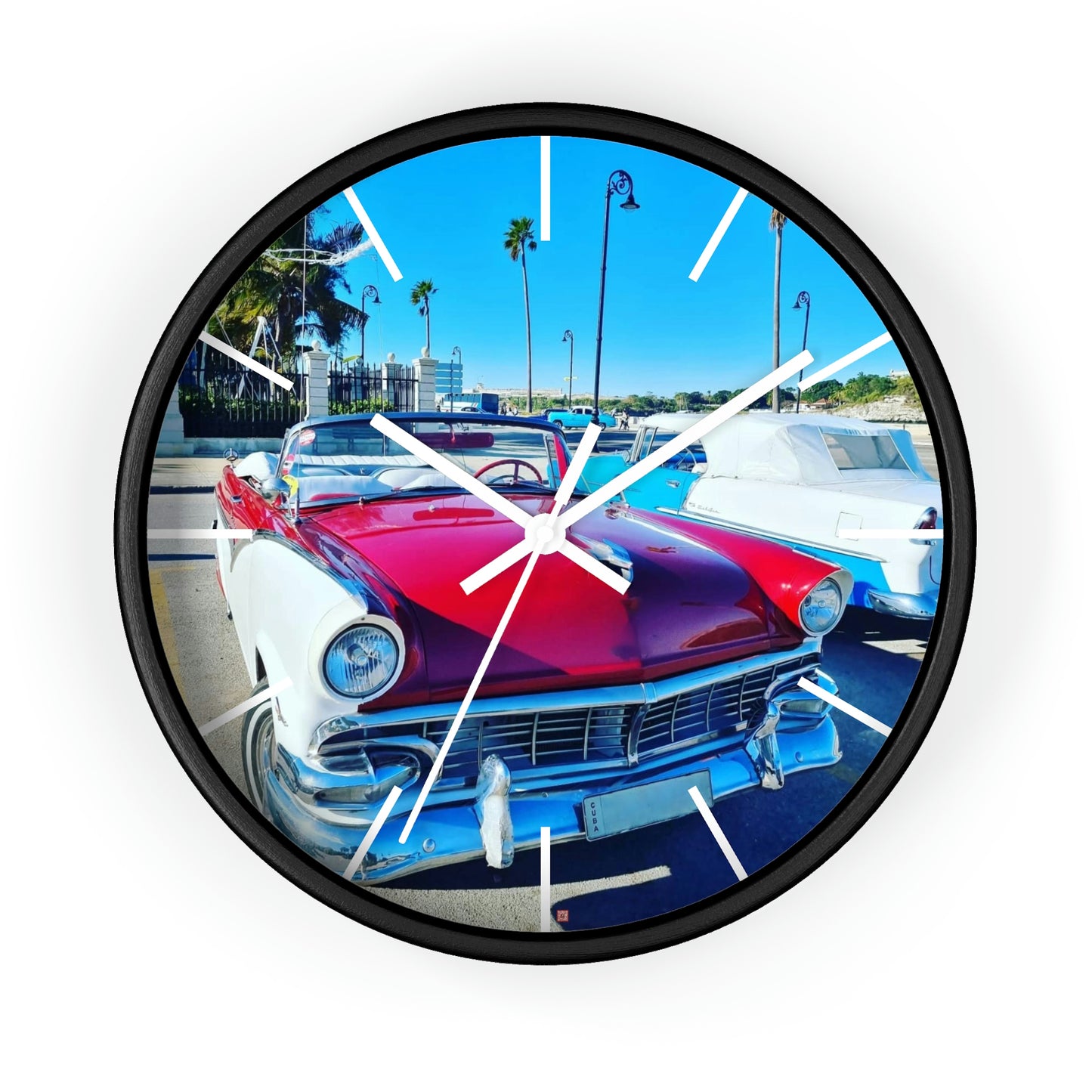 The Vehicle | Cuba | Wall clock