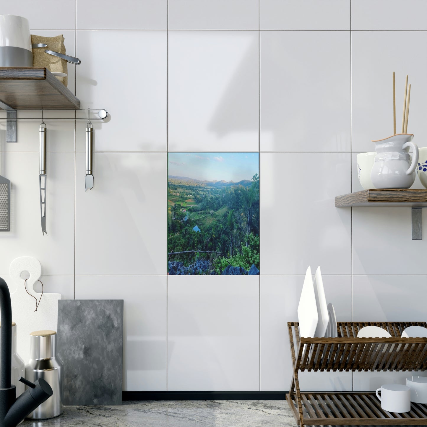 Viñales from above | Cuba | Ceramic Photo Tile