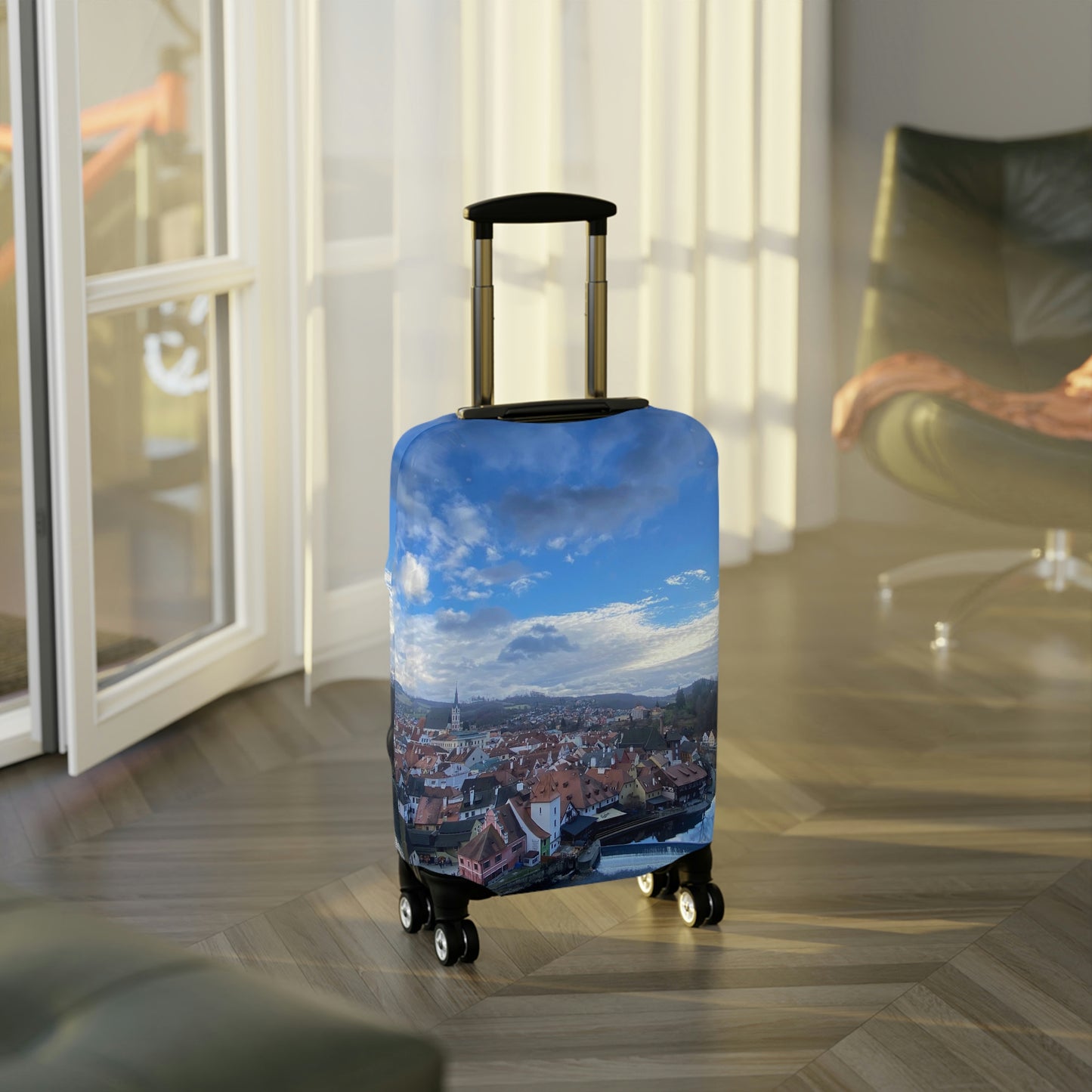 The River of Český Krumlov | Czech Republic | Luggage Cover
