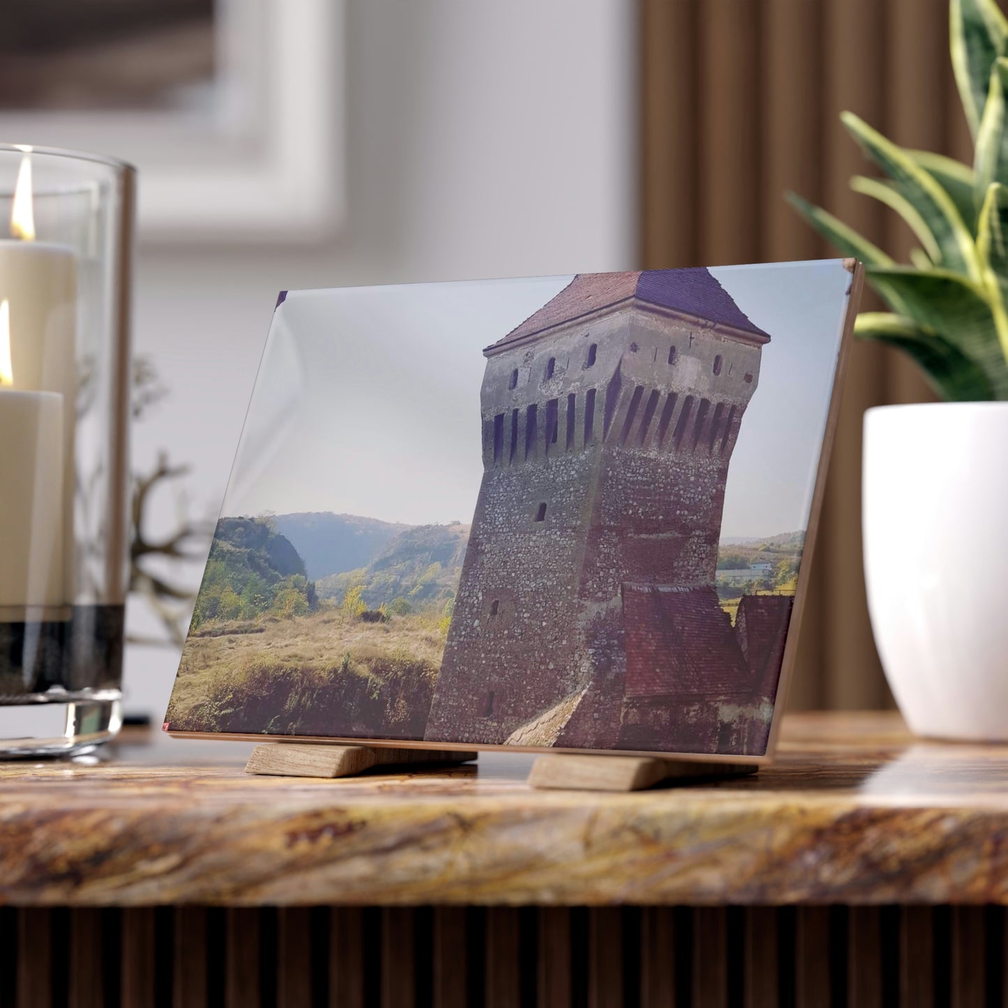 Hunedoara Castle Corvinilor | Romania | Ceramic Photo Tile