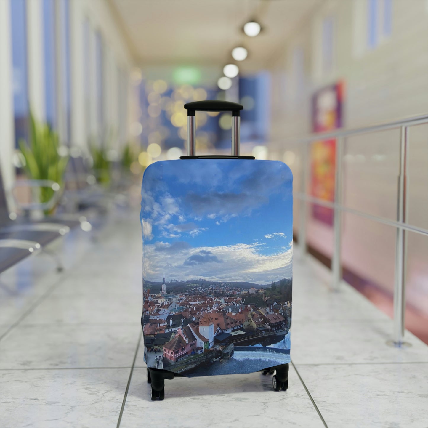 The River of Český Krumlov | Czech Republic | Luggage Cover