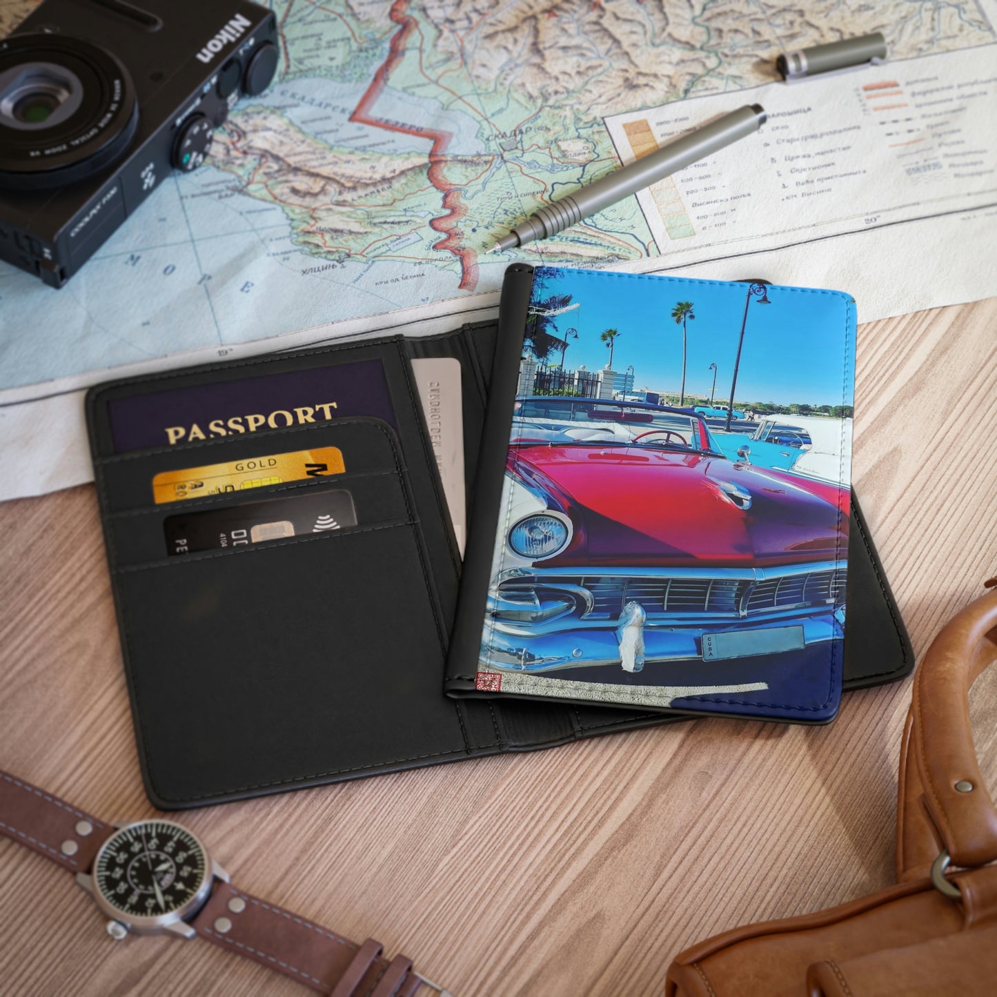 The Vehicle | Cuba | Passport Cover
