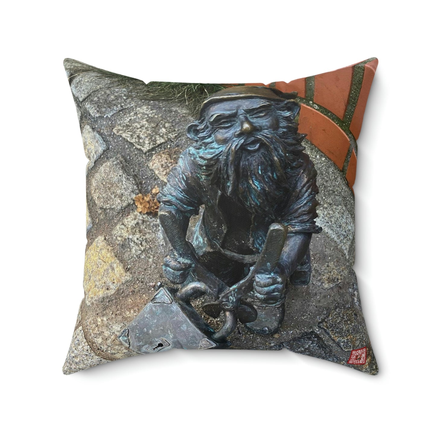 The dwarf | Poland | Spun Polyester Square Pillow
