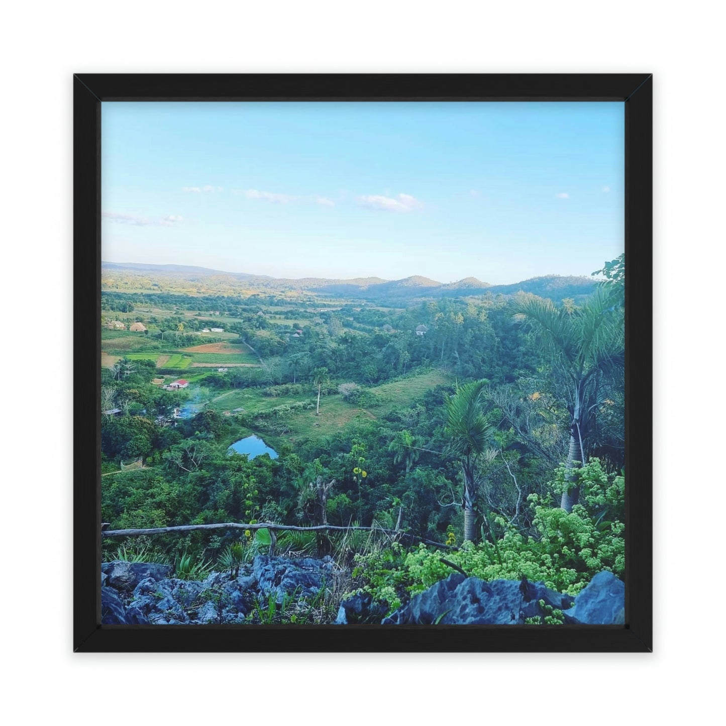 Viñales from above | Cuba | Framed Poster - All sizes