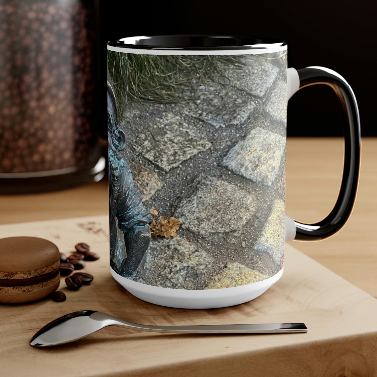 The dwarf | Poland | Two-Tone Coffee Mugs, 15oz