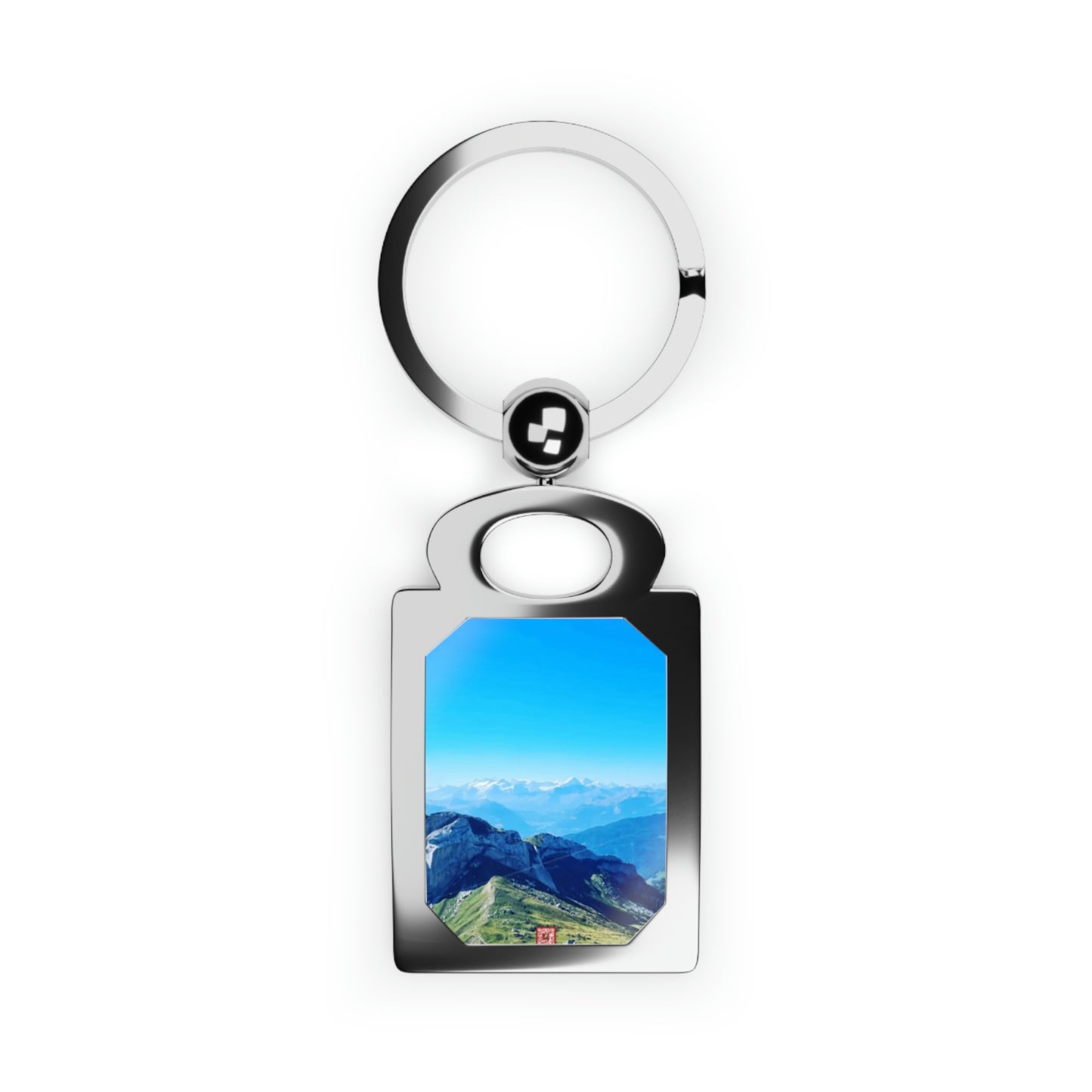 The Mt. Pilatus View | Switzerland | Rectangle Photo Keyring
