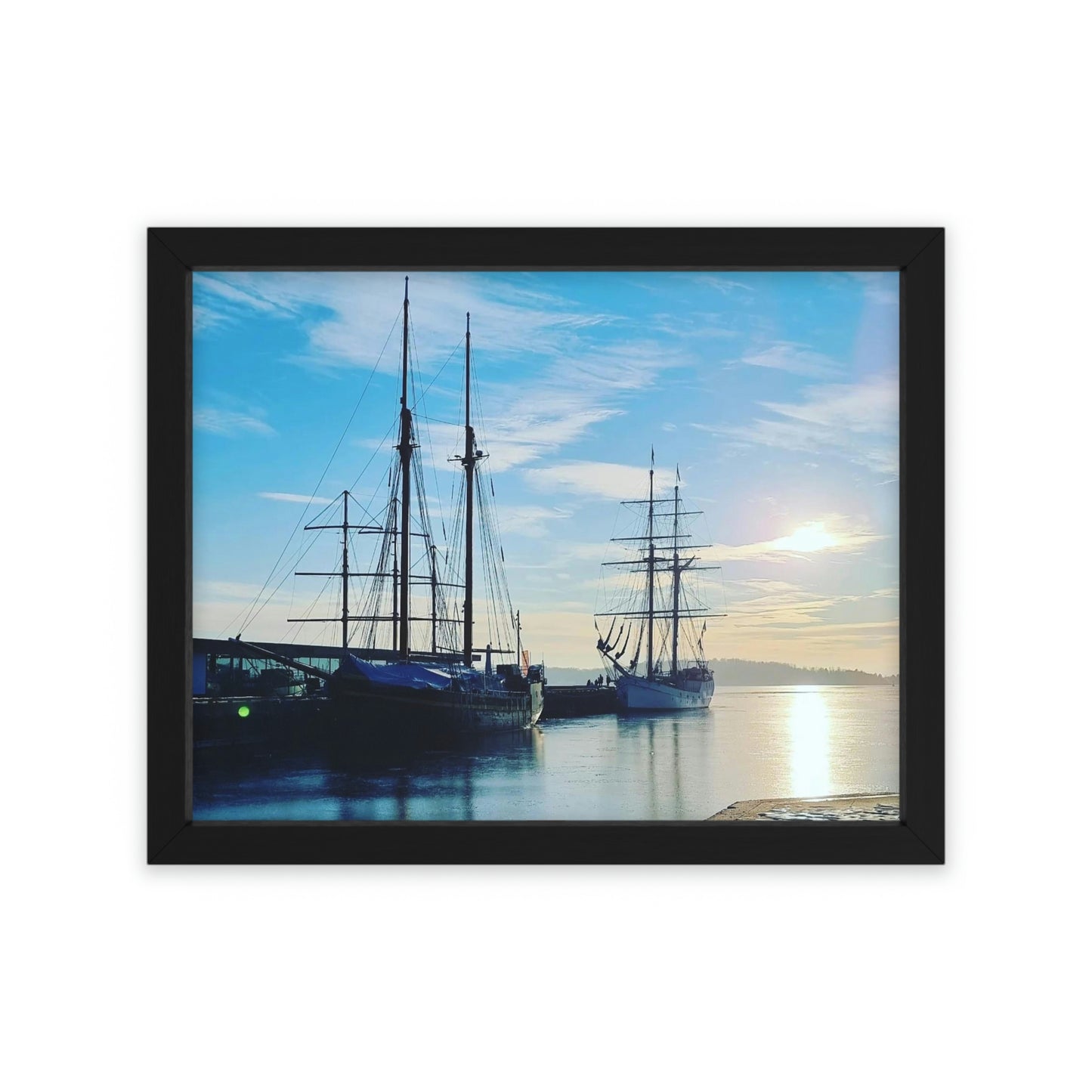 Honnørbrygga | Norway | Framed Poster - All sizes