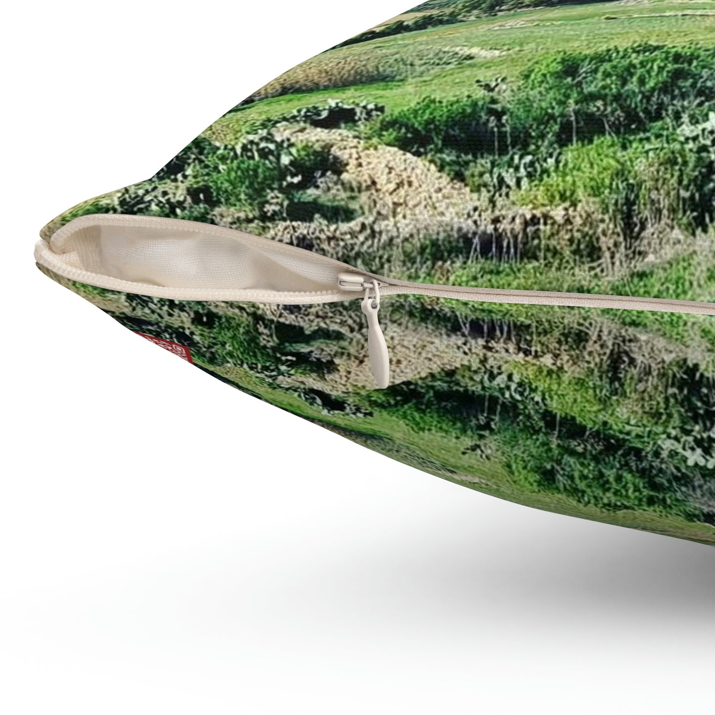 The breath taking scene | Gozo | Spun Polyester Square Pillow