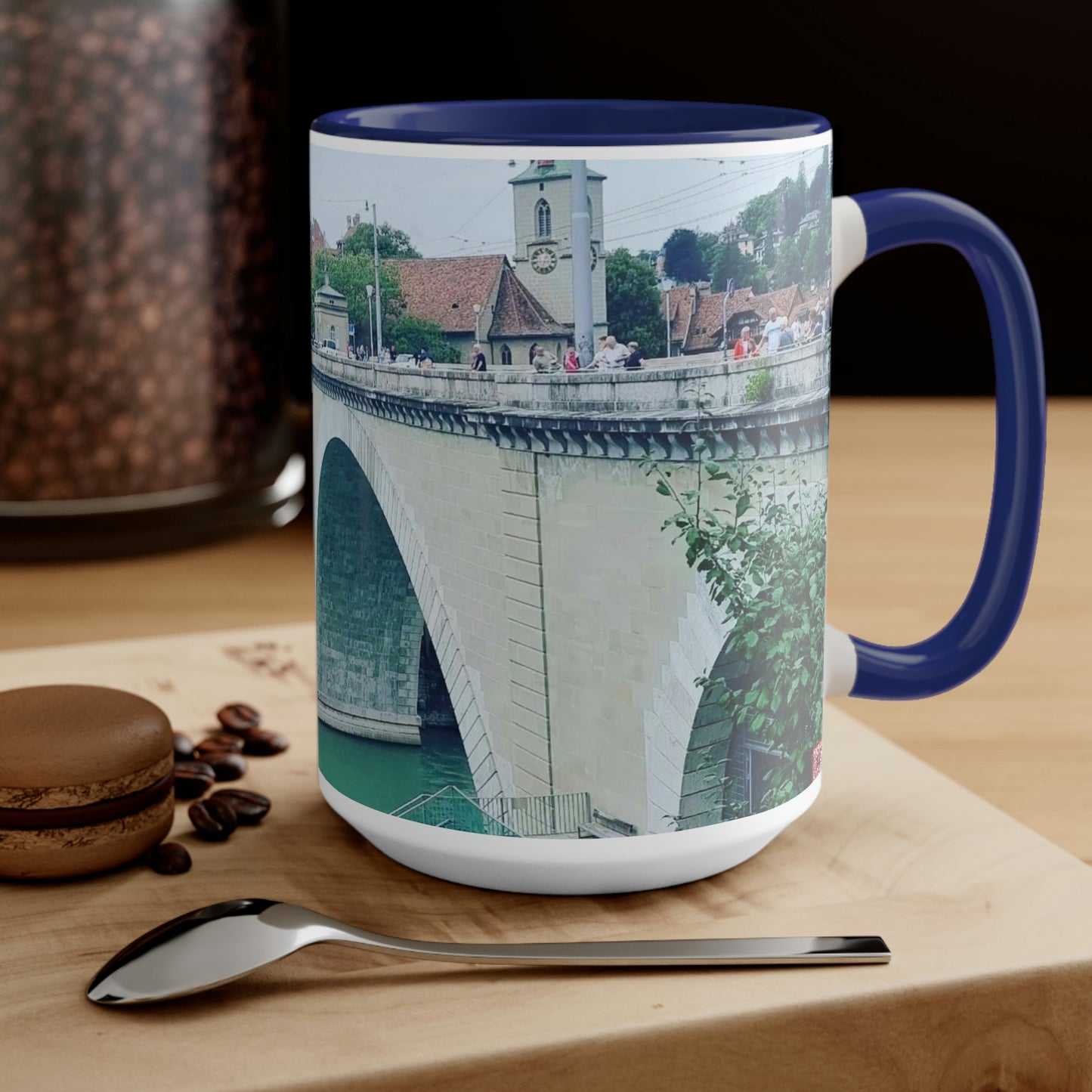 Bern | Switzerland | Two-Tone Coffee Mugs, 15oz
