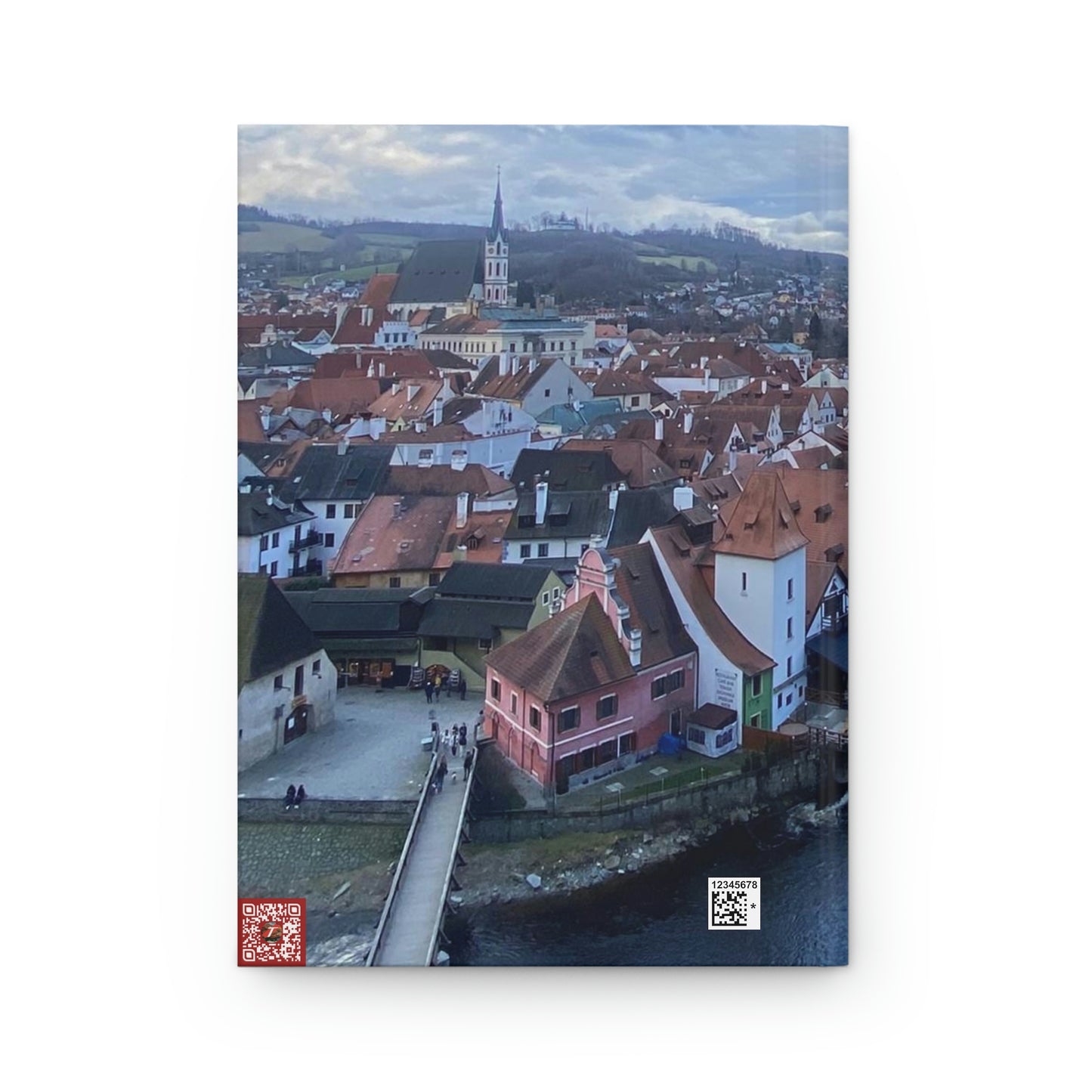 The River of Český Krumlov | Czech Republic | Hardcover Journal Matte