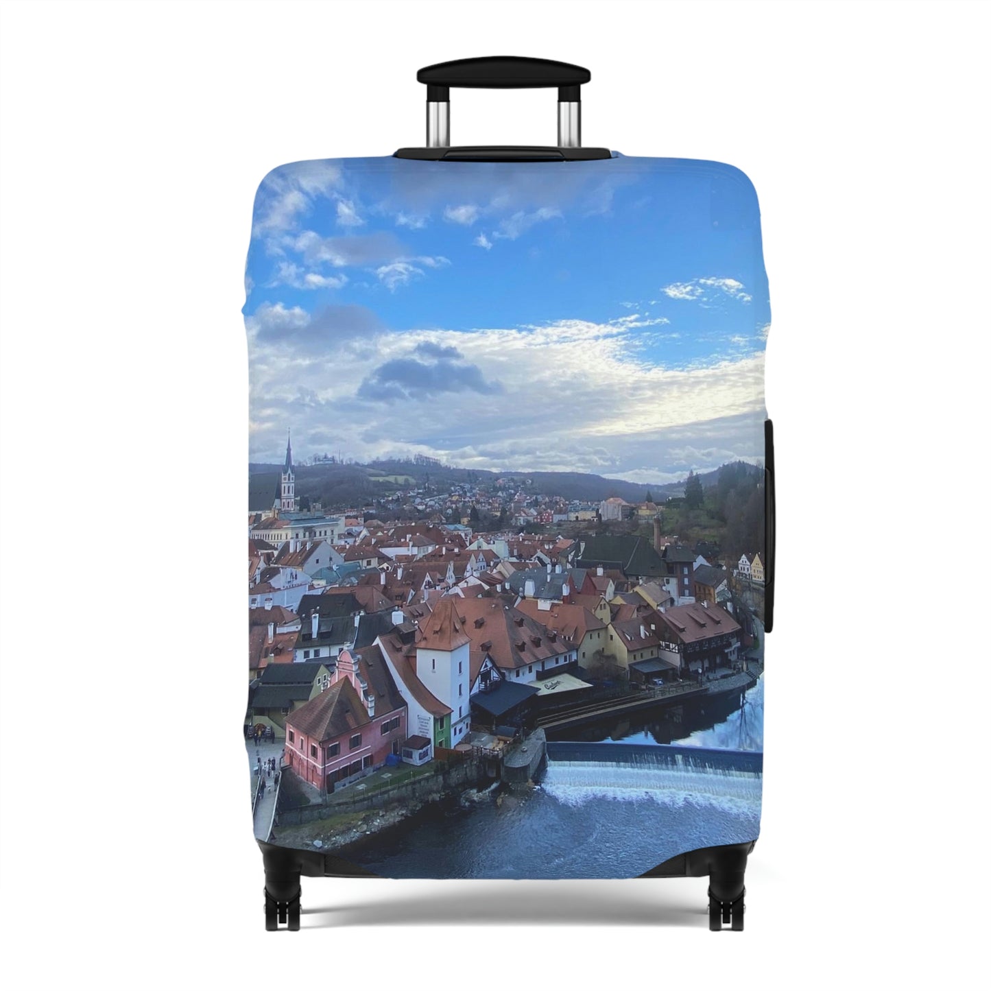 The River of Český Krumlov | Czech Republic | Luggage Cover