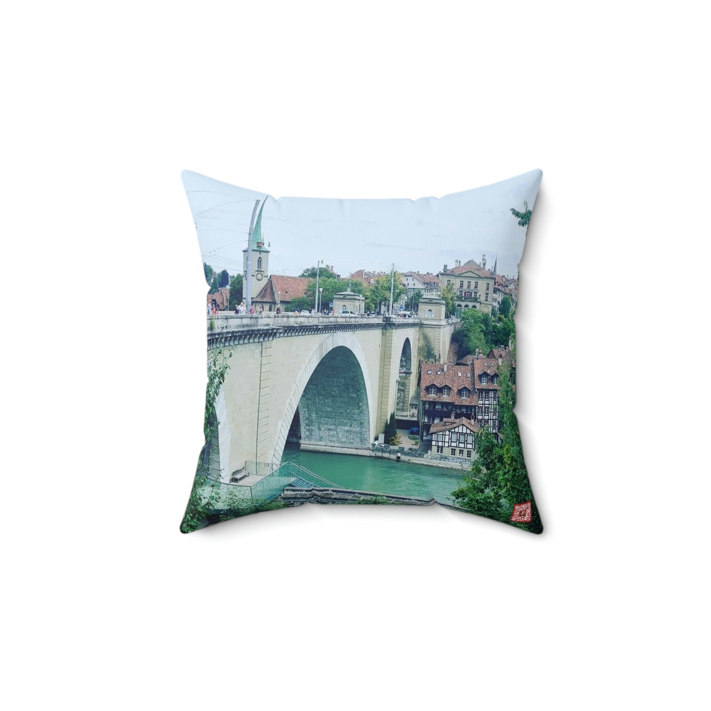 Bern | Switzerland | Spun Polyester Square Pillow