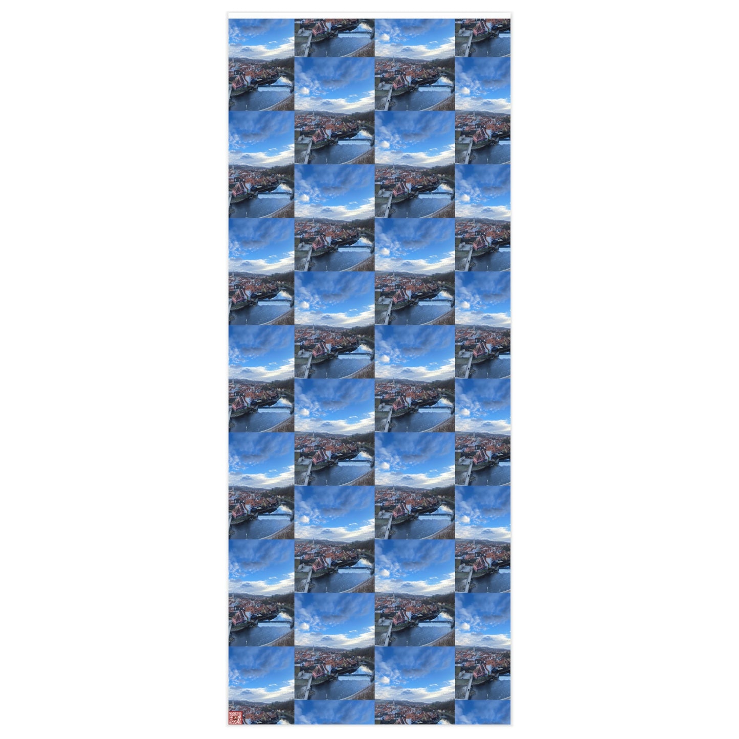 The River of Český Krumlov | Czech Republic | Wrapping Paper