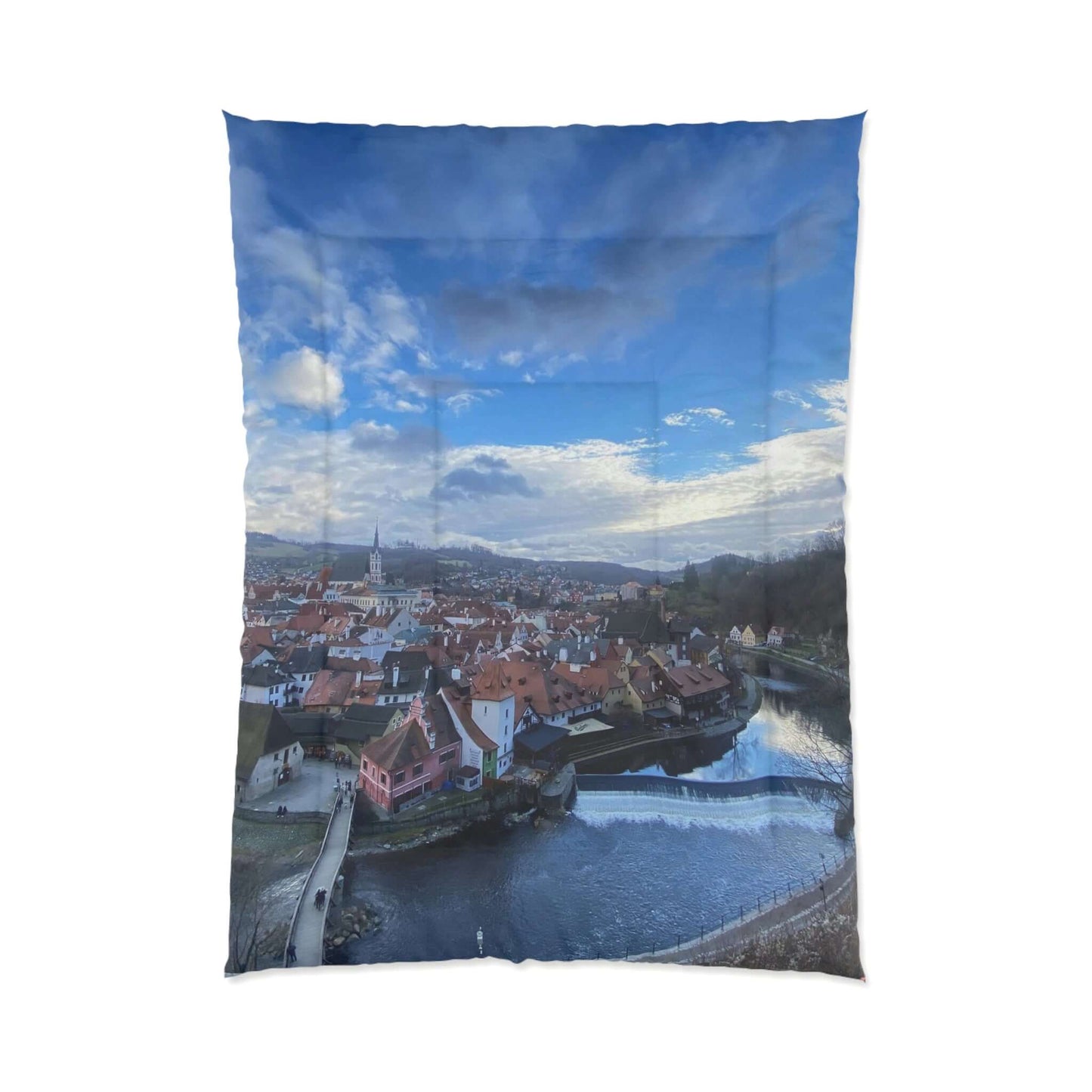 The River of Český Krumlov | Czech Republic | Comforter