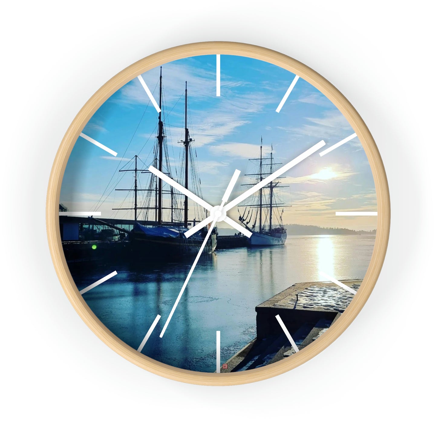 Honnørbrygga | Norway | Wall clock