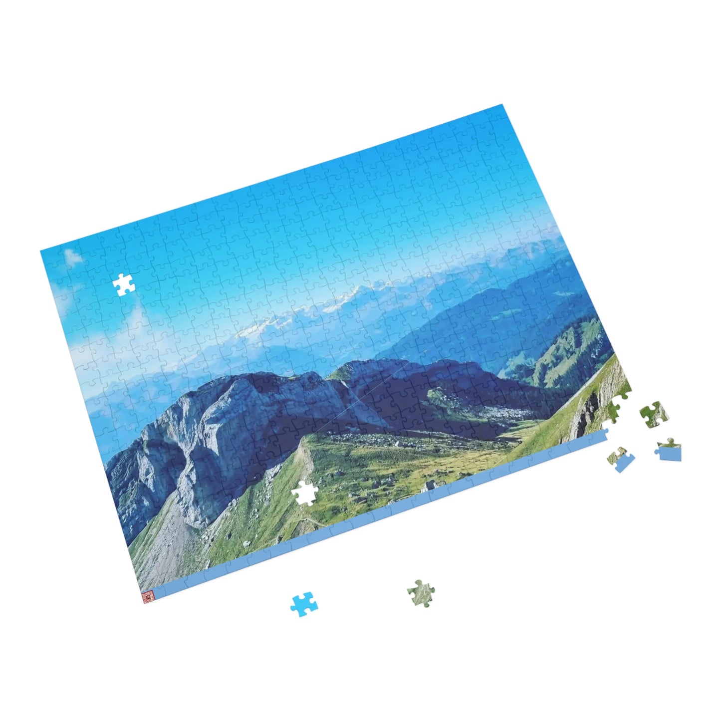 The Mt. Pilatus View | Switzerland | Puzzle (96, 252, 500, 1000-Piece)