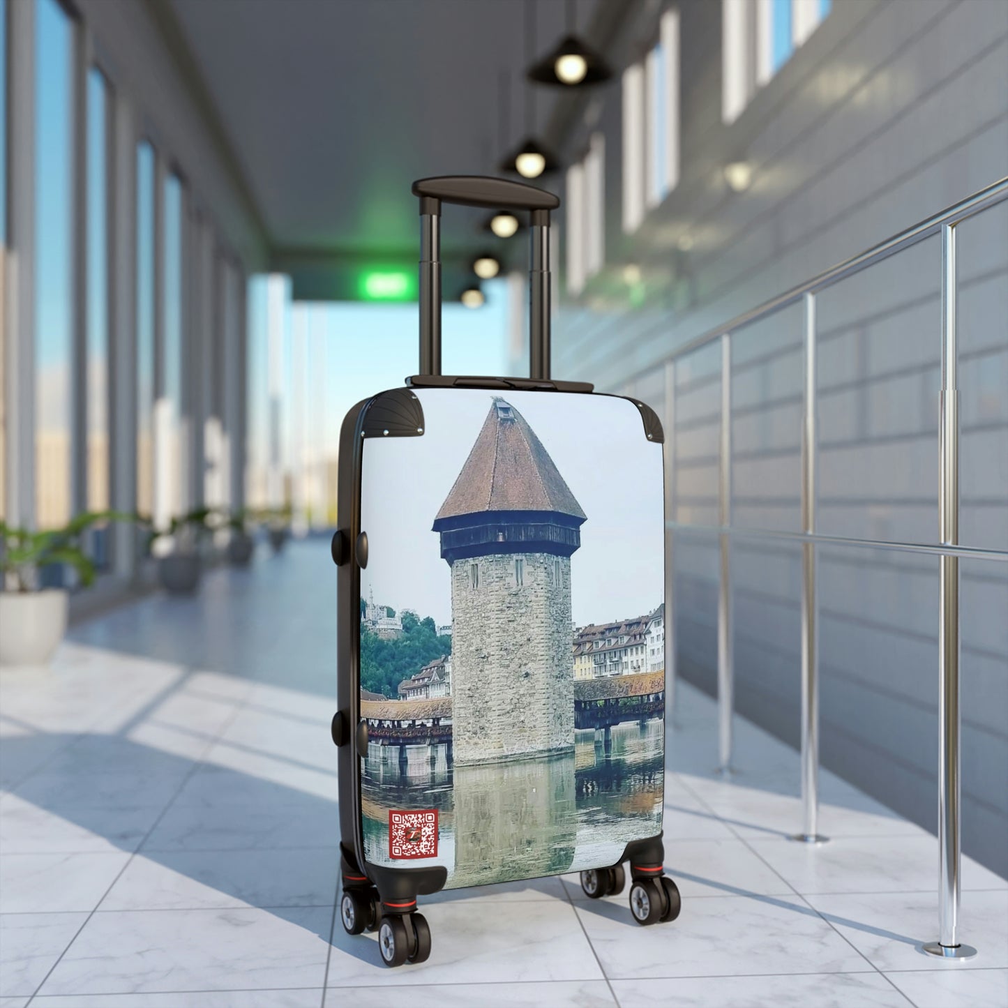 Chapel Bridge | Swizterland | Suitcases
