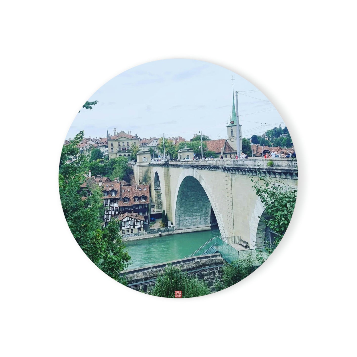 Bern | Switzerland | Cork Back Coaster