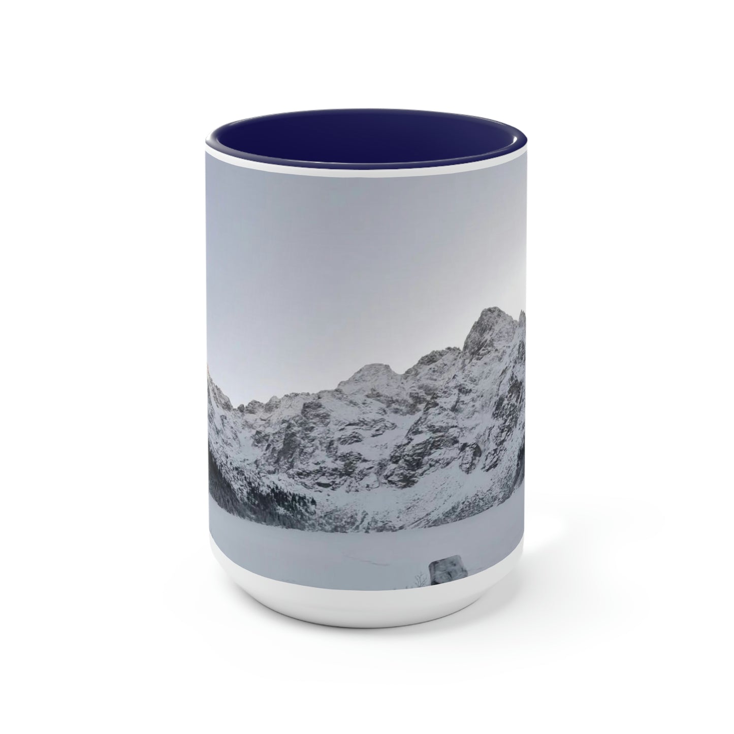 Morskie Oko | Poland | Two-Tone Coffee Mugs, 15oz