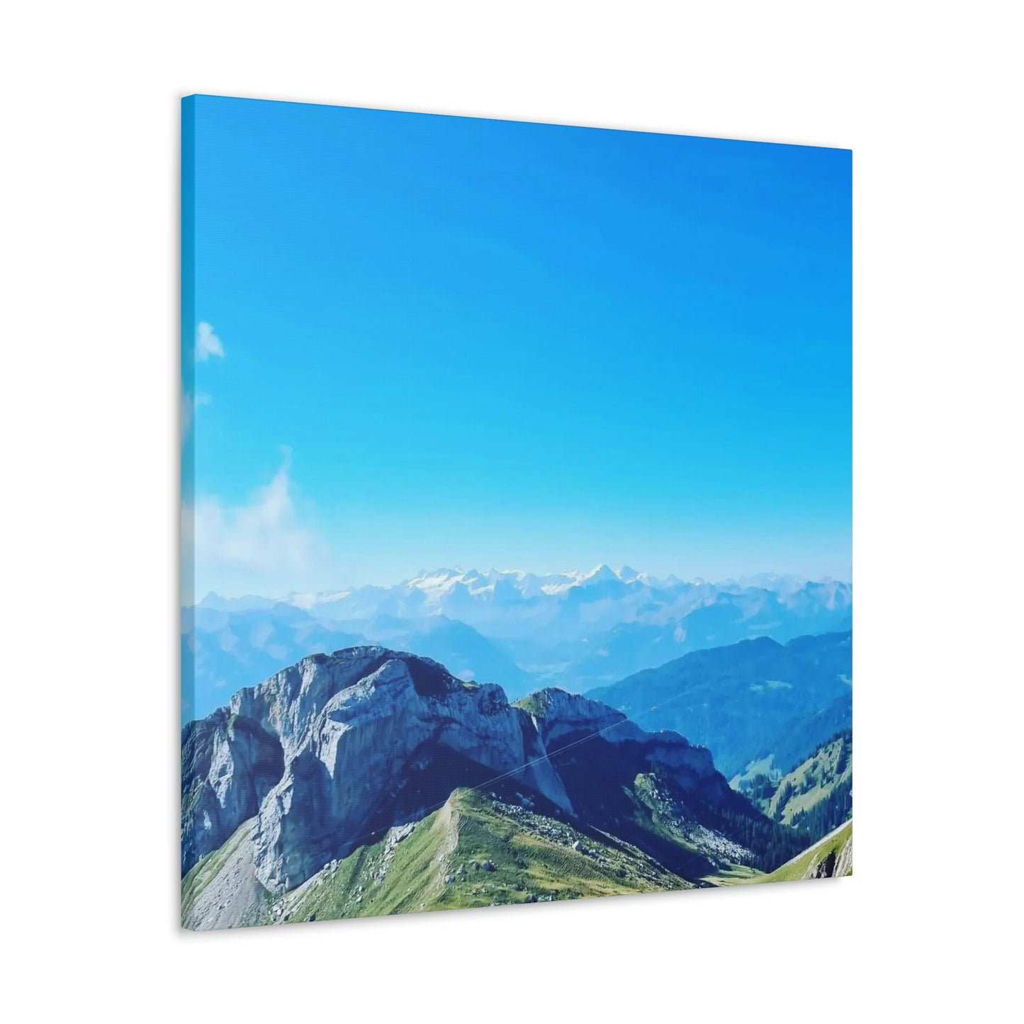 The Mt. Pilatus View | Switzerland | Canvas