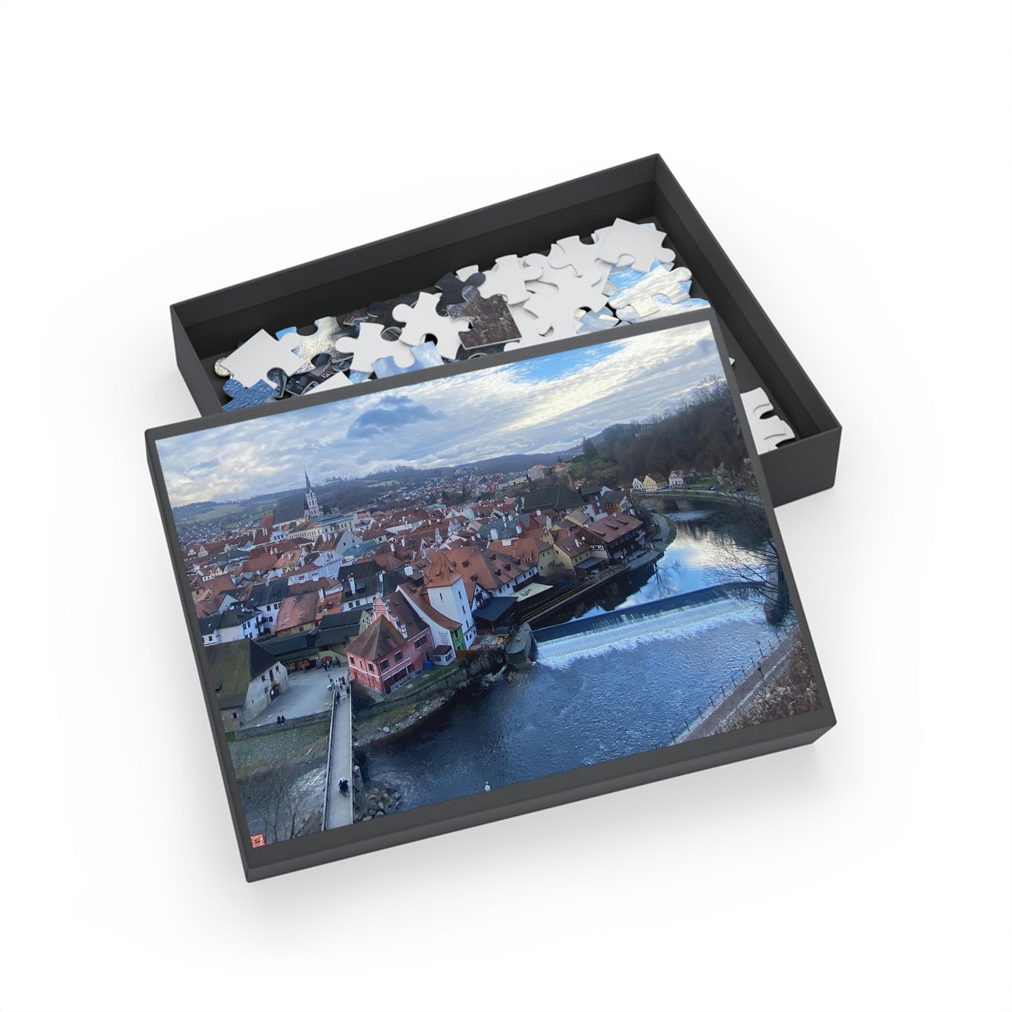The River of Český Krumlov | Czech Republic | Puzzle (96, 252, 500, 1000-Piece)
