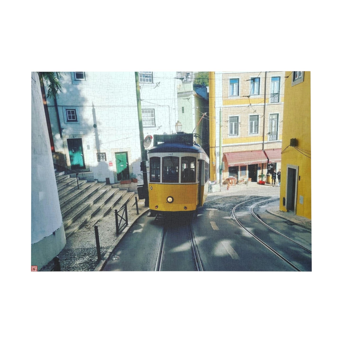 Remodelado Tram | Portugal | Puzzle (96, 252, 500, 1000-Piece)