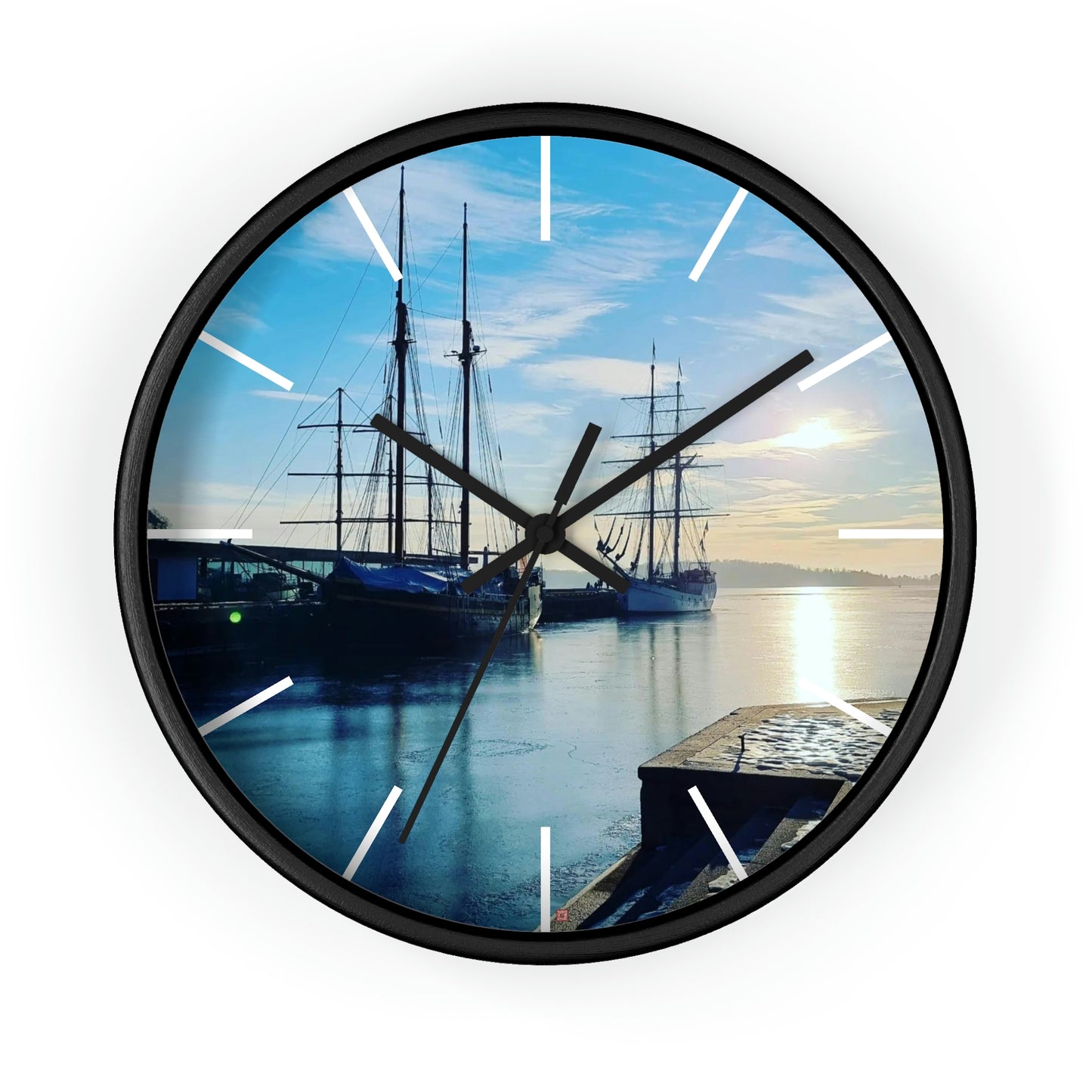Honnørbrygga | Norway | Wall clock