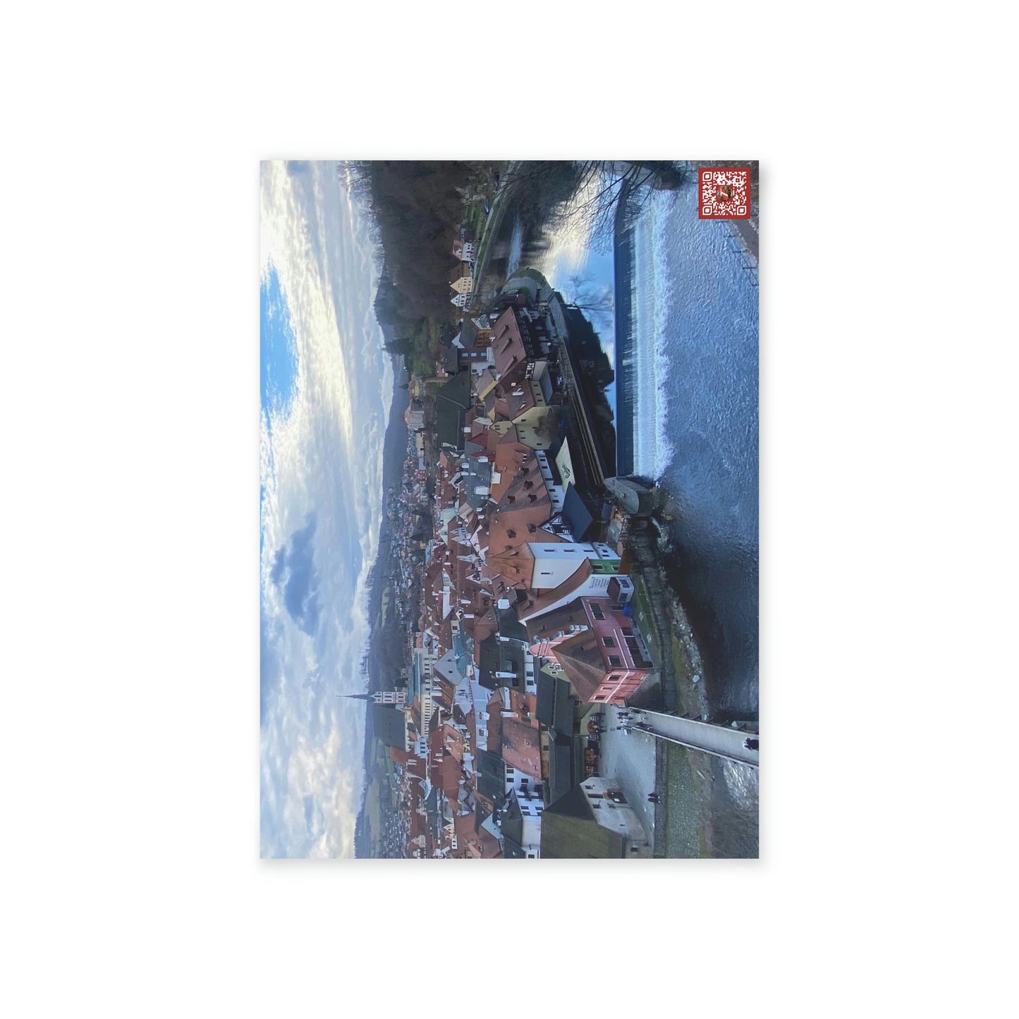 The River of Český Krumlov | Czech Republic | Holiday Cards
