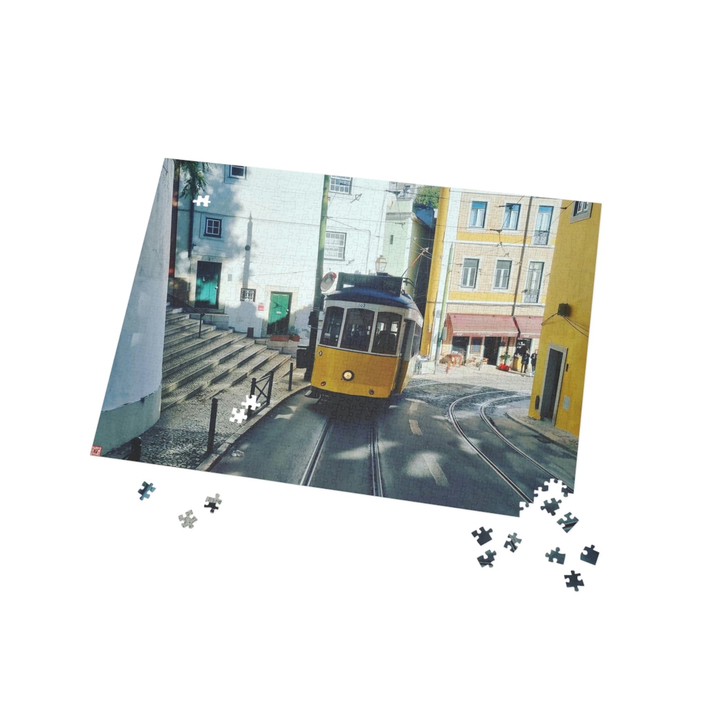 Remodelado Tram | Portugal | Puzzle (96, 252, 500, 1000-Piece)