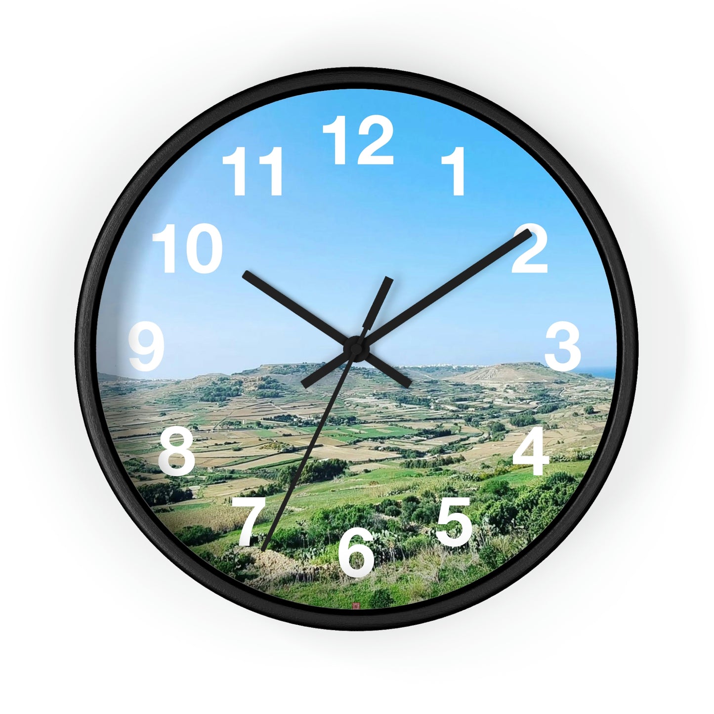 The breath taking scene | Gozo | Wall clock