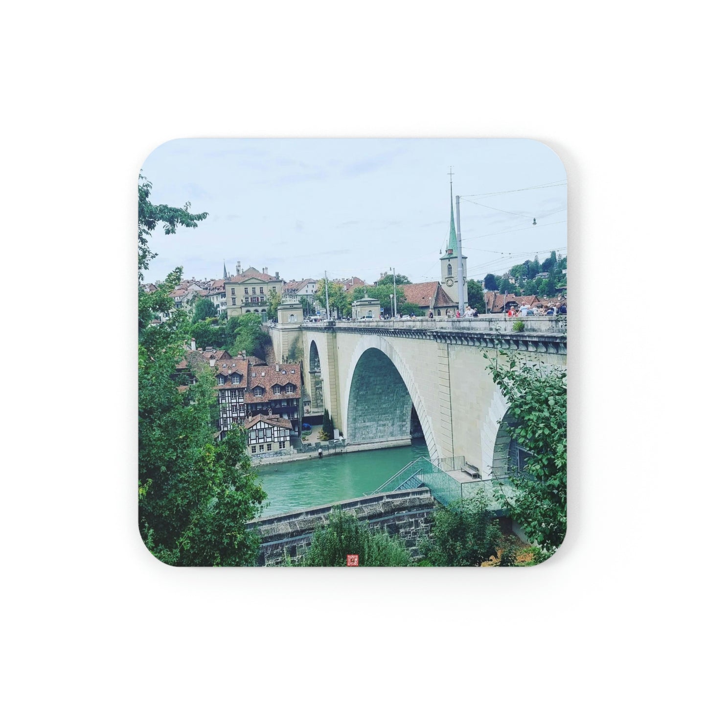 Bern | Switzerland | Cork Back Coaster