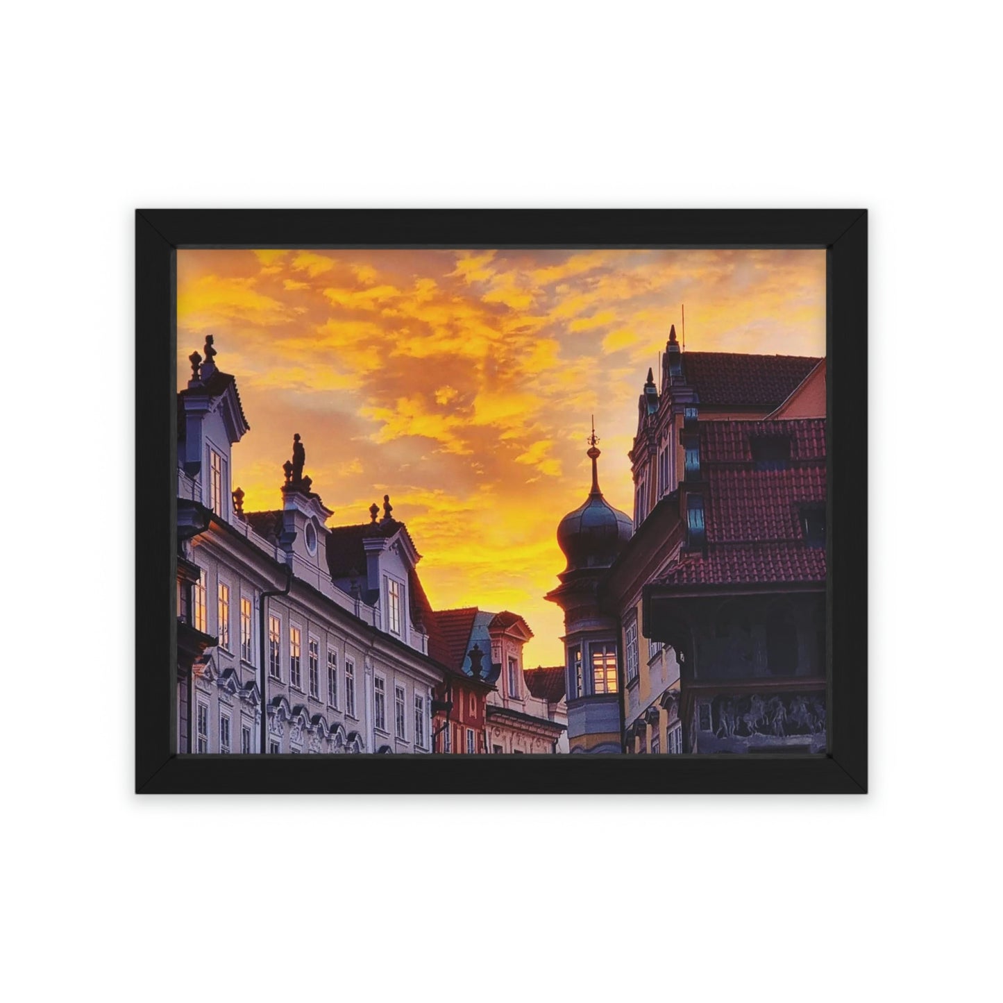 The City Center | Czech Republic | Framed Poster - All sizes