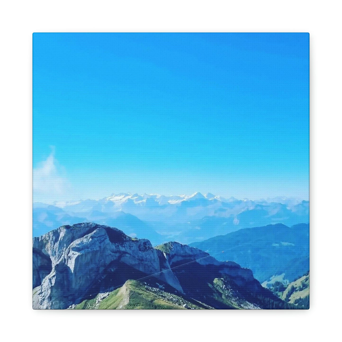 The Mt. Pilatus View | Switzerland | Canvas