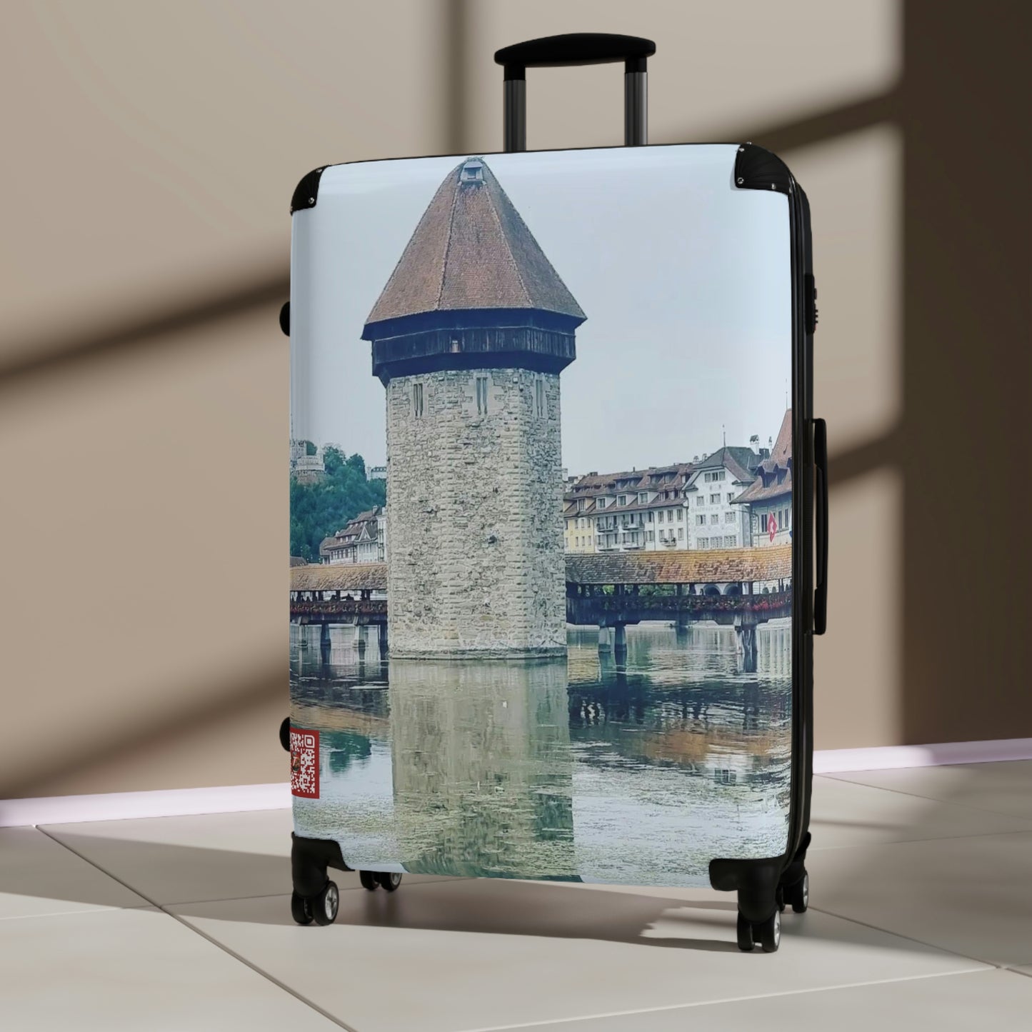 Chapel Bridge | Swizterland | Suitcases