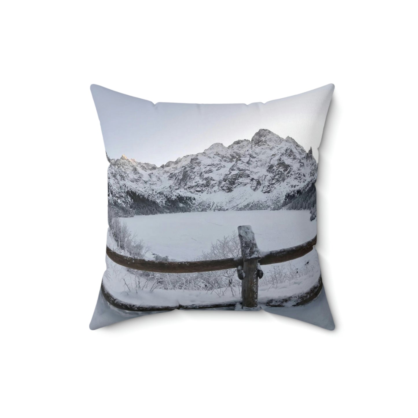 Morskie Oko | Poland | Spun Polyester Square Pillow