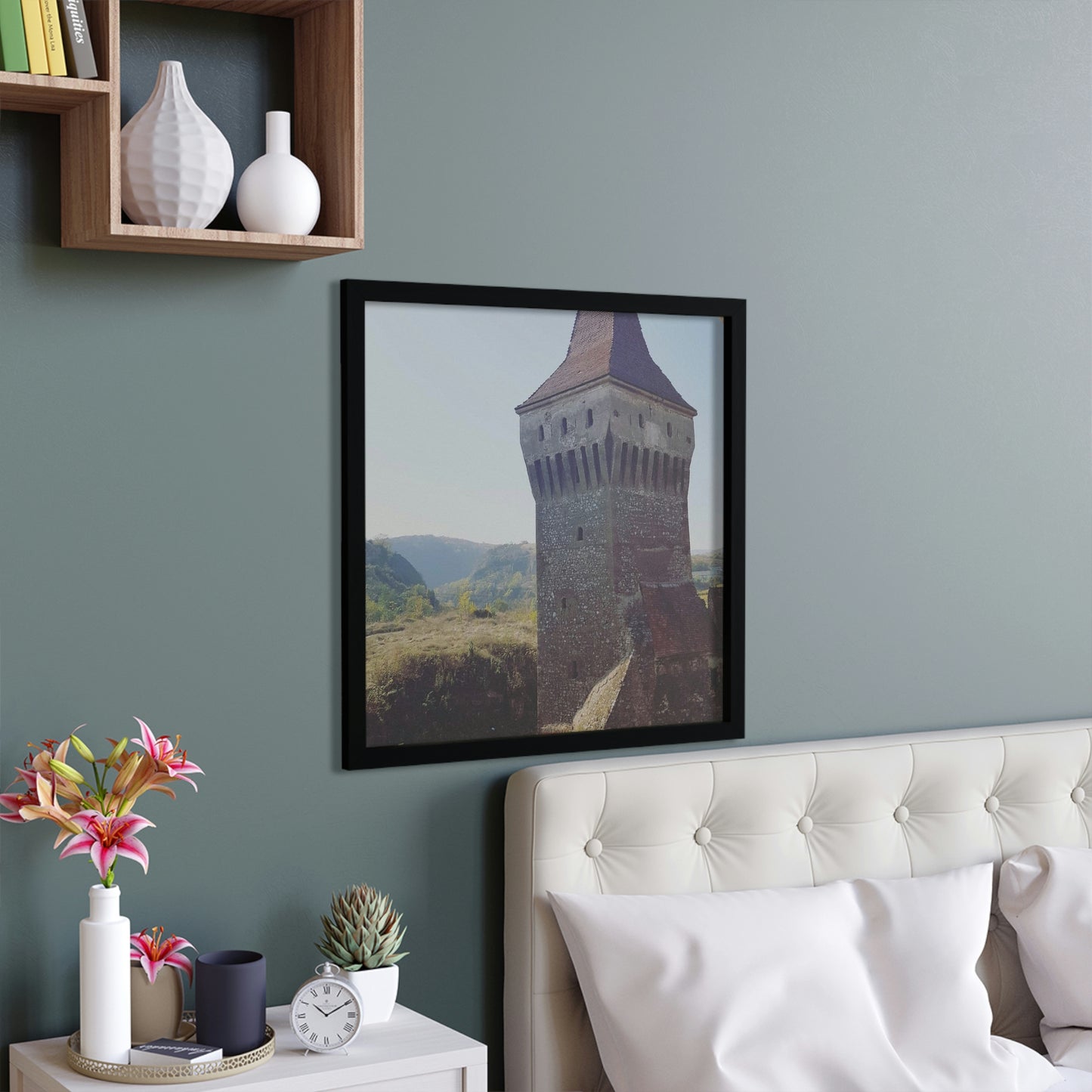 Hunedoara Castle Corvinilor | Romania | Framed Poster - All sizes