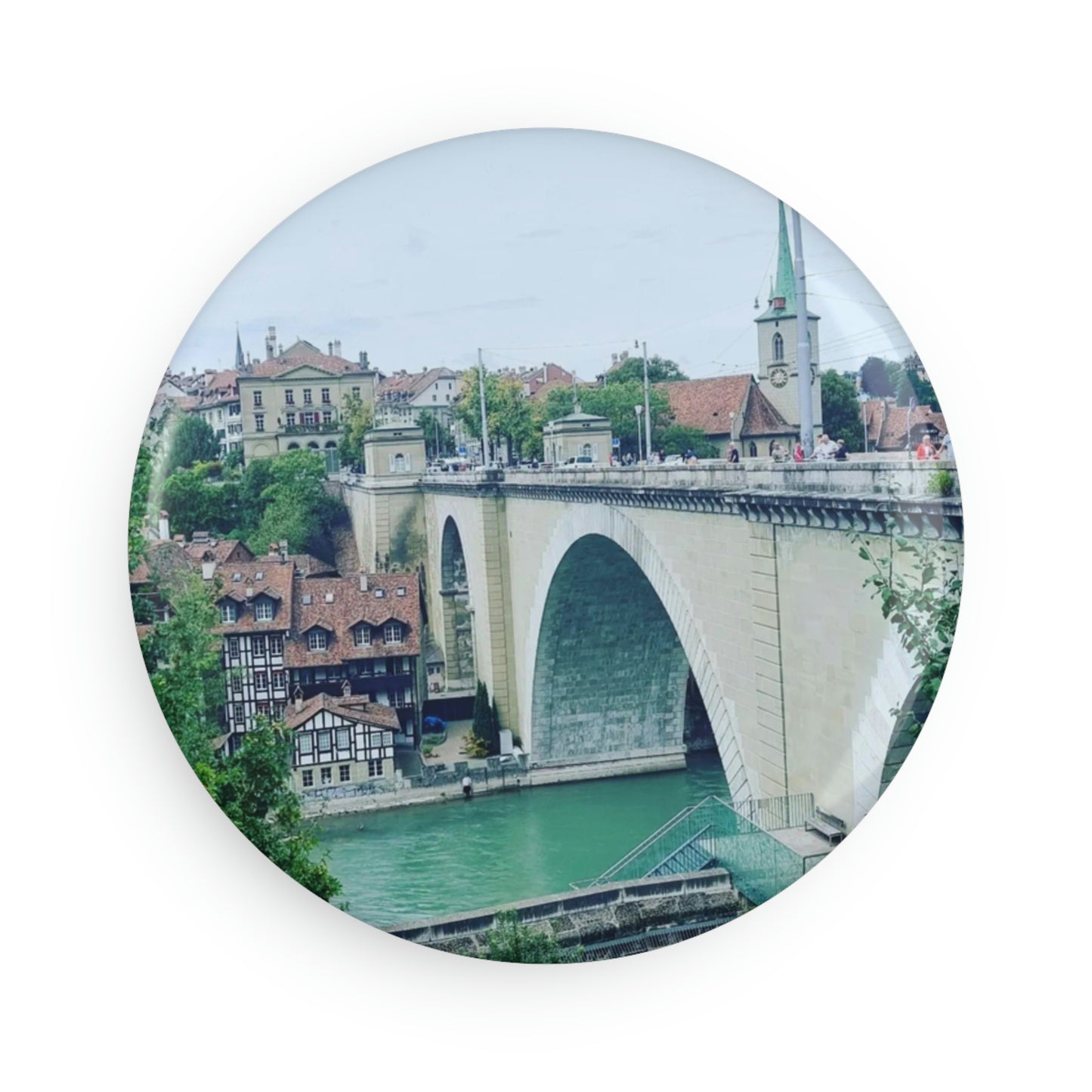 Bern | Switzerland | Button Magnet, Round (1 & 10 pcs)