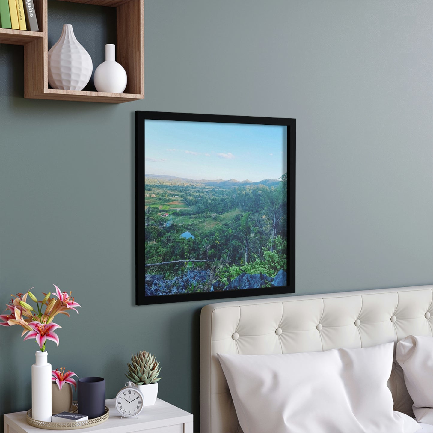 Viñales from above | Cuba | Framed Poster - All sizes