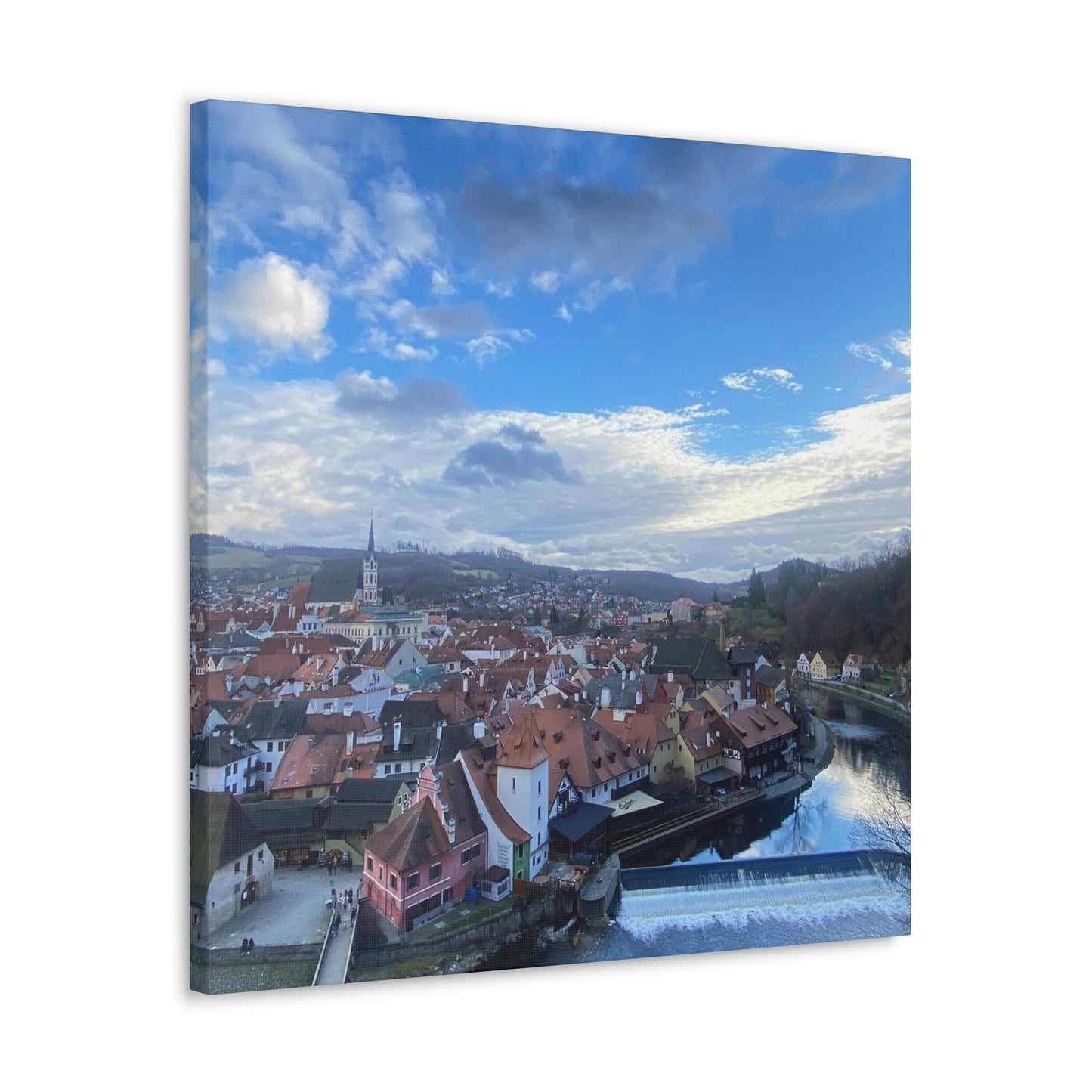 The River of Český Krumlov | Czech Republic | Canvas