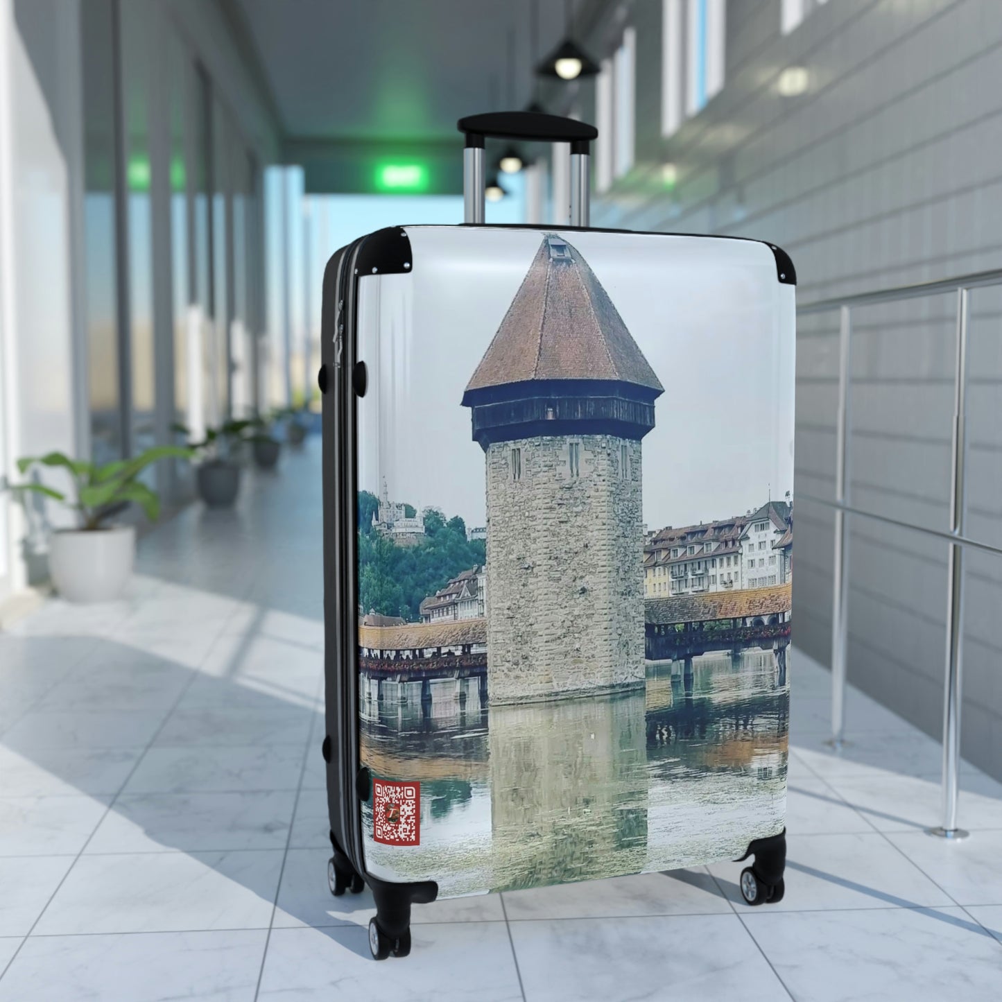 Chapel Bridge | Swizterland | Suitcases
