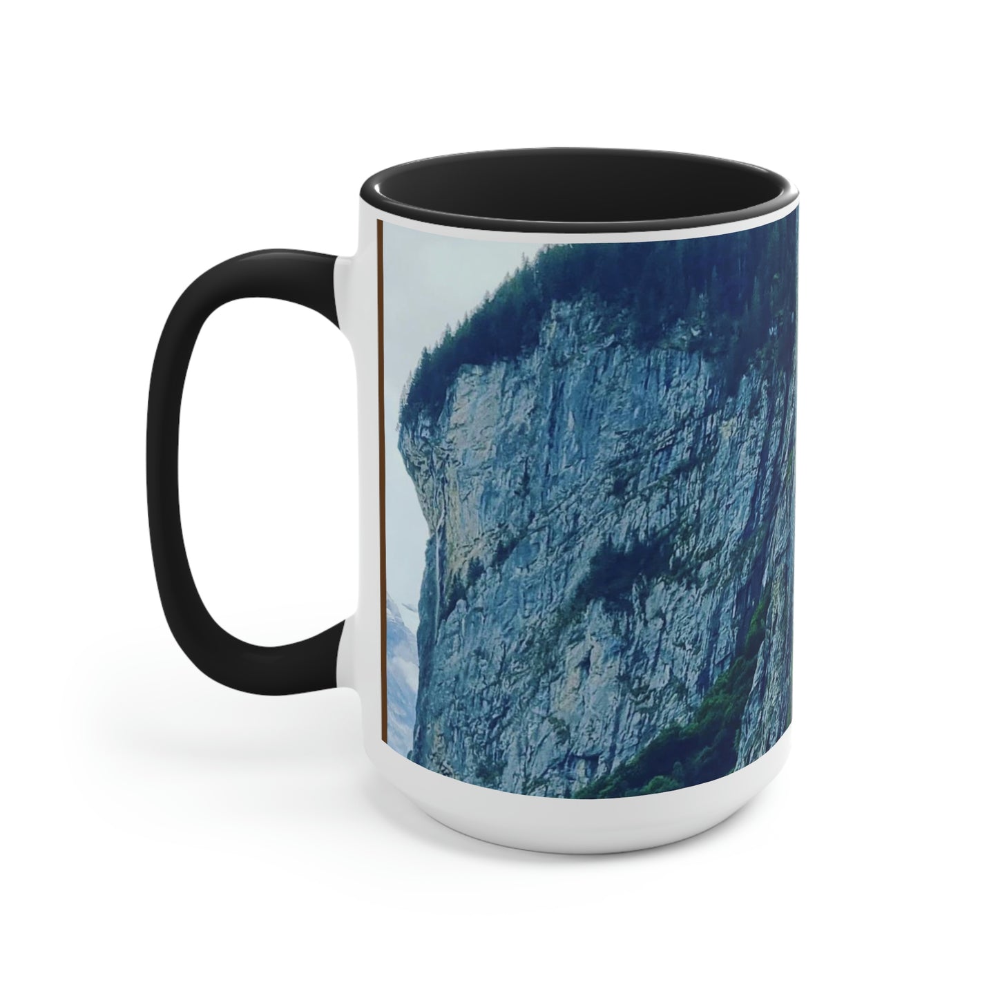 Lauterbrunnen | Switzerland | Two-Tone Coffee Mugs, 15oz