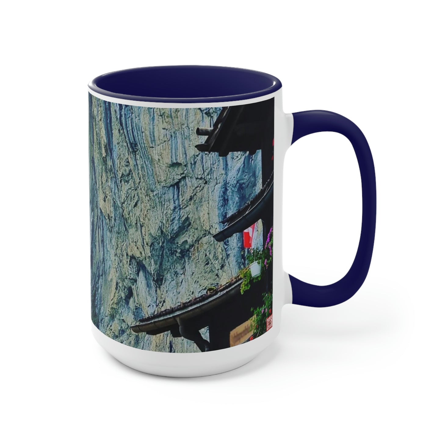 Lauterbrunnen | Switzerland | Two-Tone Coffee Mugs, 15oz