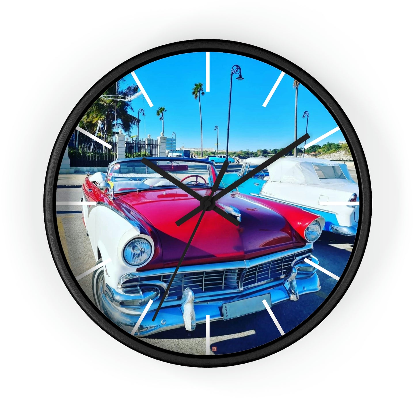 The Vehicle | Cuba | Wall clock
