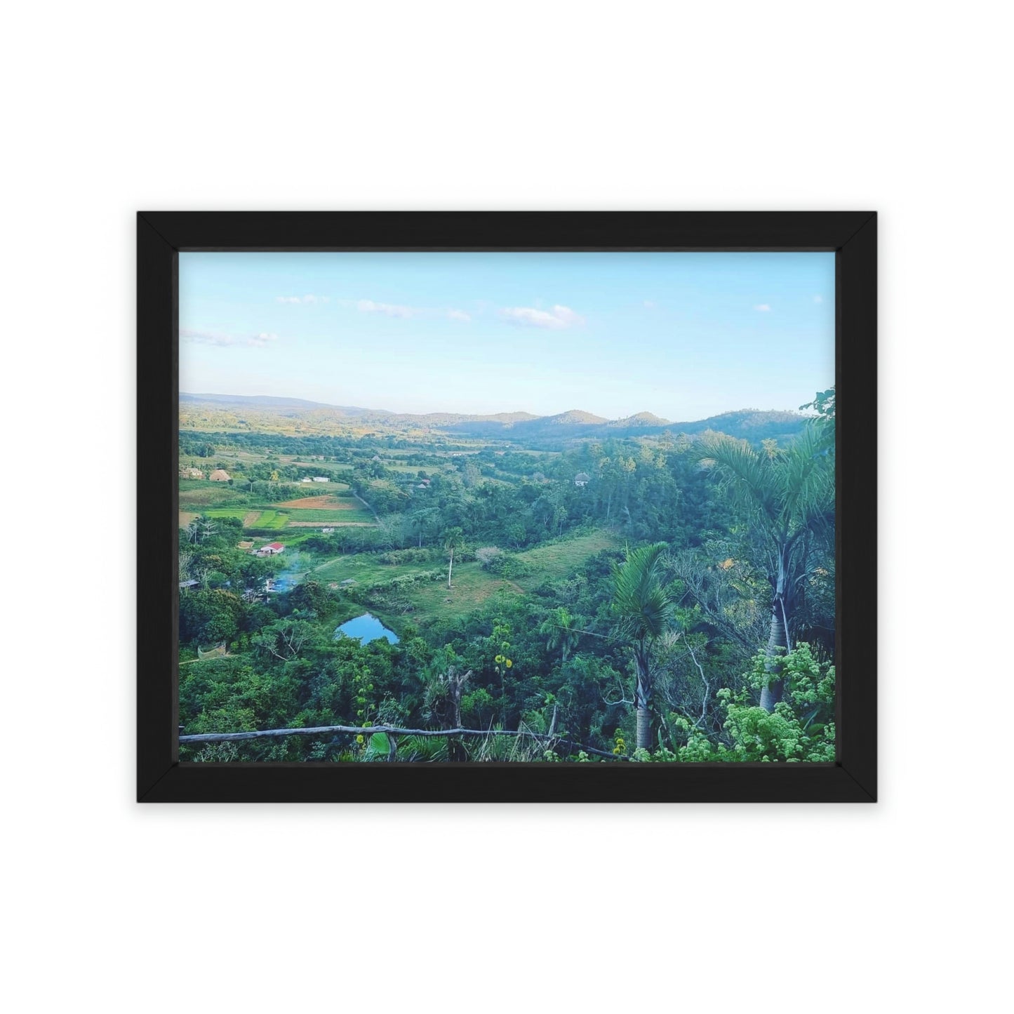 Viñales from above | Cuba | Framed Poster - All sizes