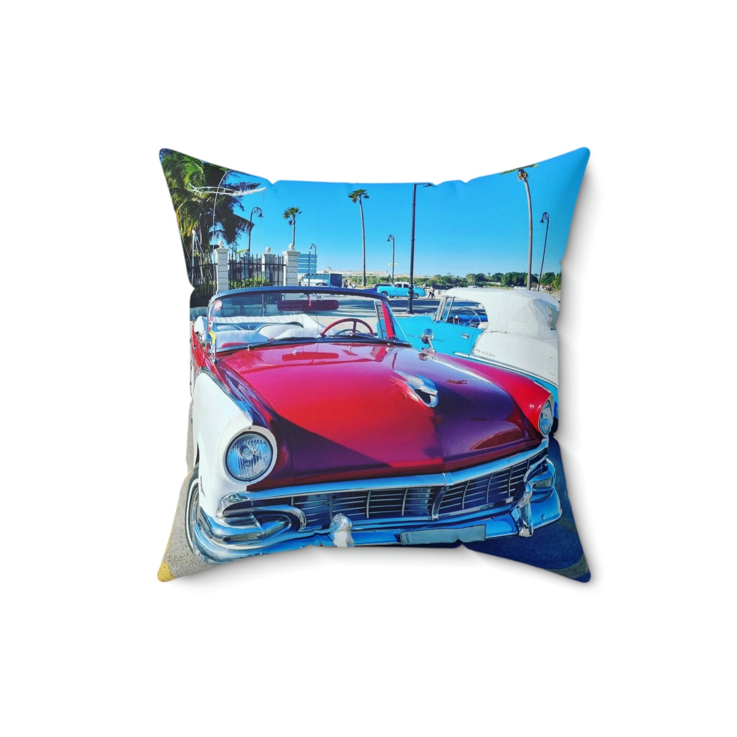 The Vehicle | Cuba | Spun Polyester Square Pillow