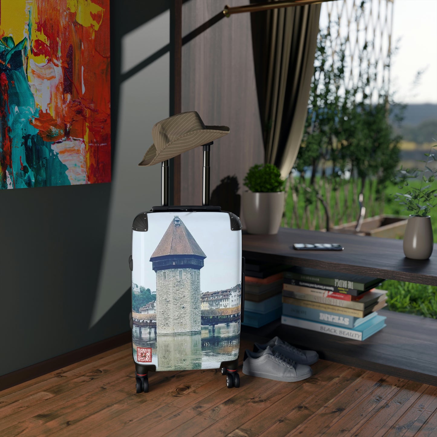 Chapel Bridge | Swizterland | Suitcases