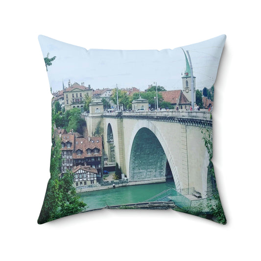 Bern | Switzerland | Spun Polyester Square Pillow